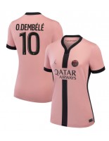 Paris Saint-Germain Ousmane Dembele #10 Alternativní Dres pro Dámské 2024-25 Krátký Rukáv